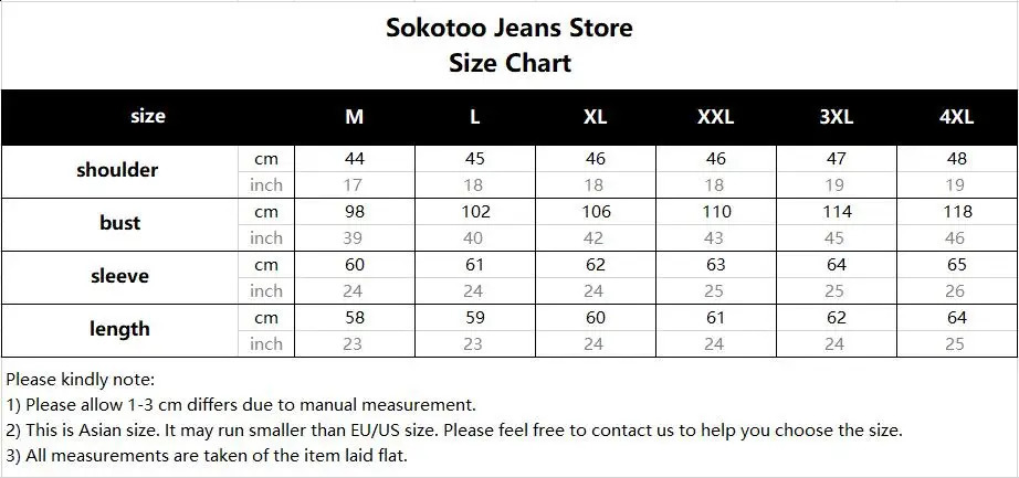 Sokotoo Mens holes ripped blue jean biker jacket for motorcycle Streetwear zippers turn down collar denim coat Outerwear 240816