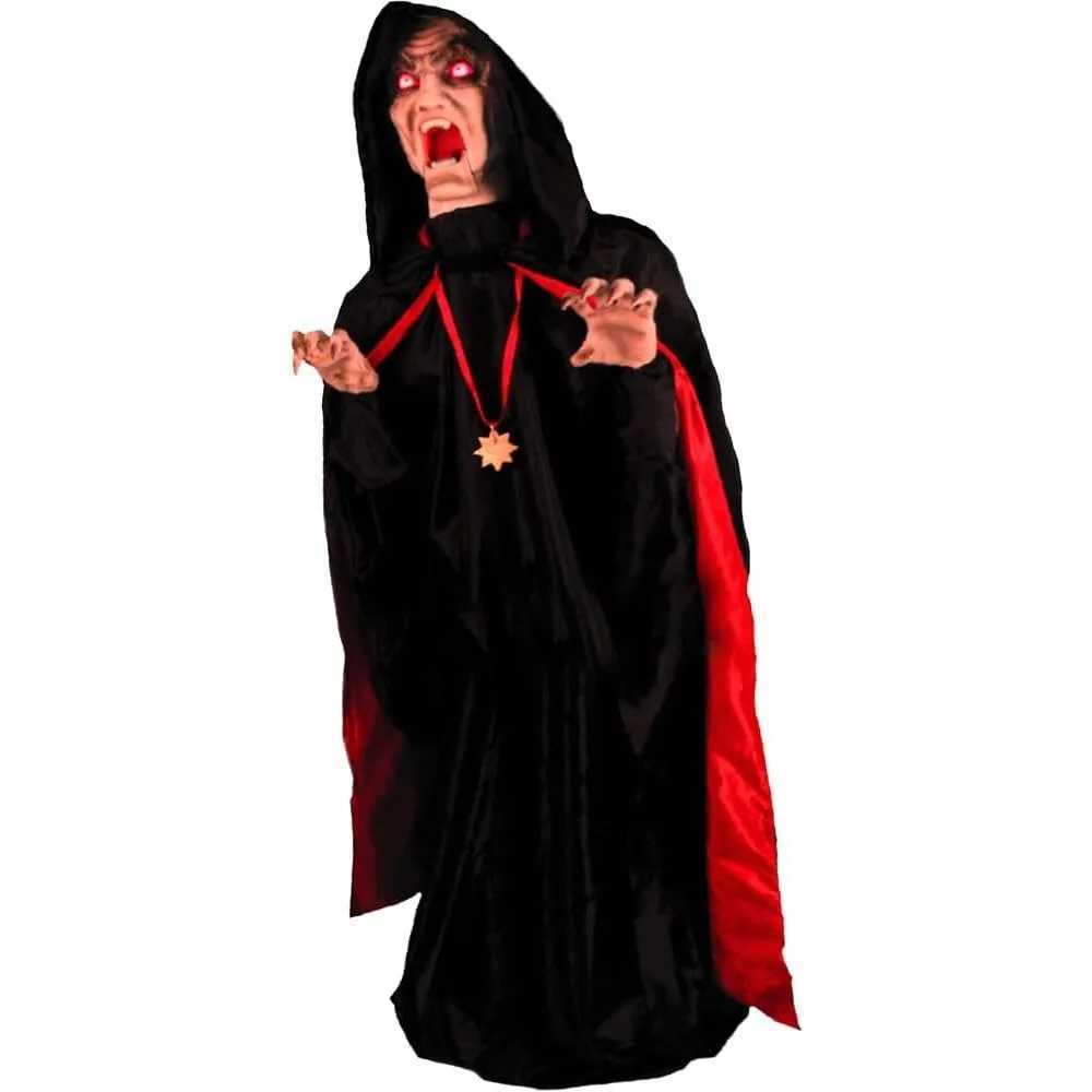 Lunch Halloween animation used for indoor or covered outdoor creepy Halloween decorations plug-in or battery powered HalloweenX240817