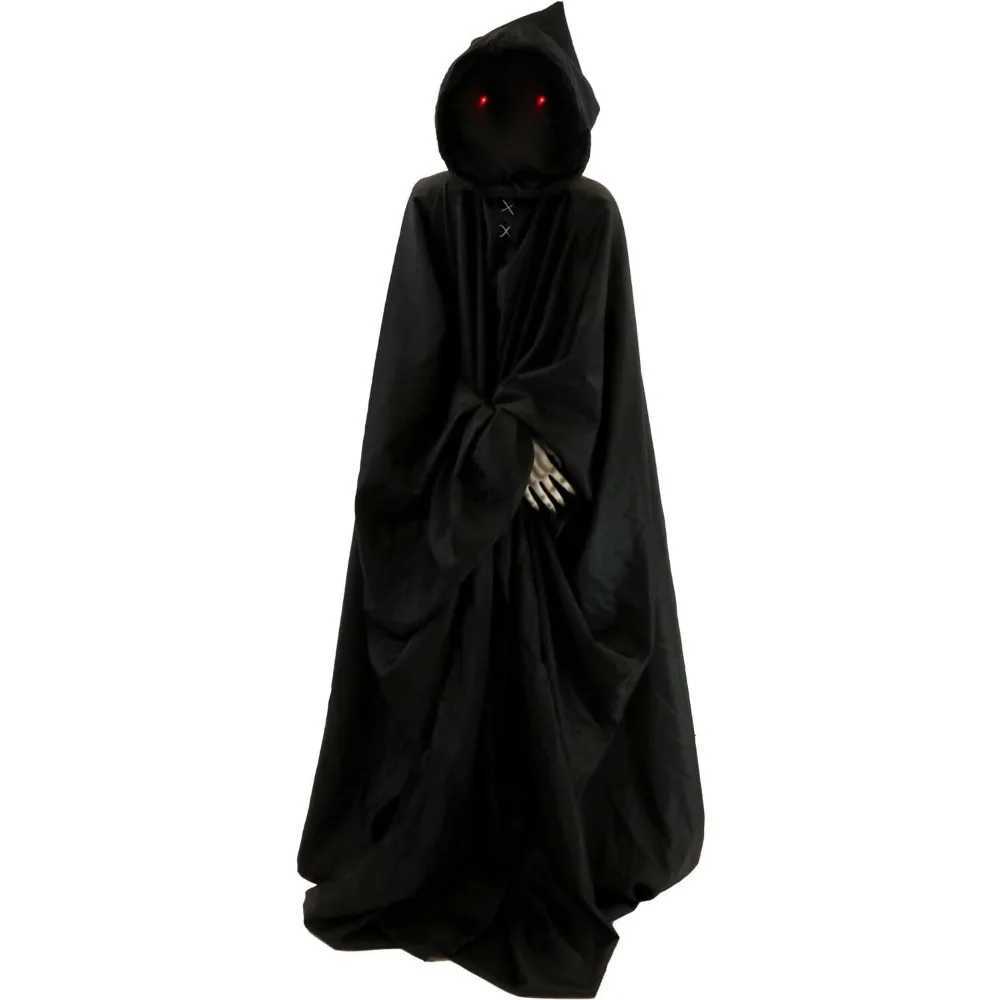 Halloween decoration campaign activates Lurching Demon Reaper by Scare Prop Animatic plugin or battery operated 72 ReaperX240817