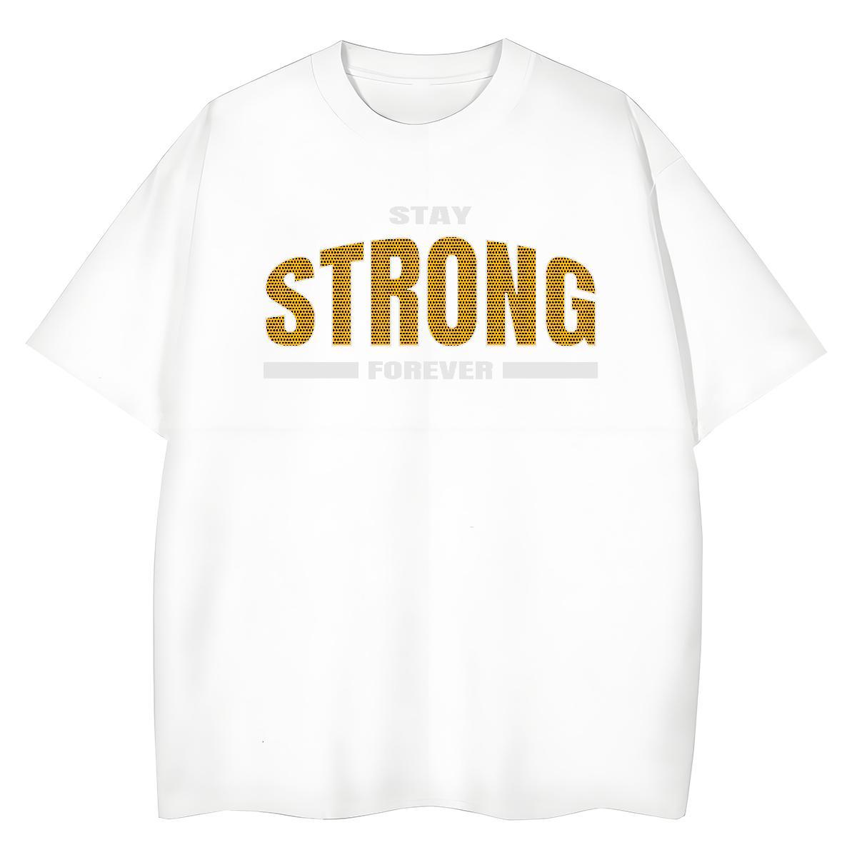 Wholesale T-Shirts 230g Pure Cotton letter Street wear Hip Hop Asian Size Breathable Soft Mens Tshirts Designer Fashion Tops Tees