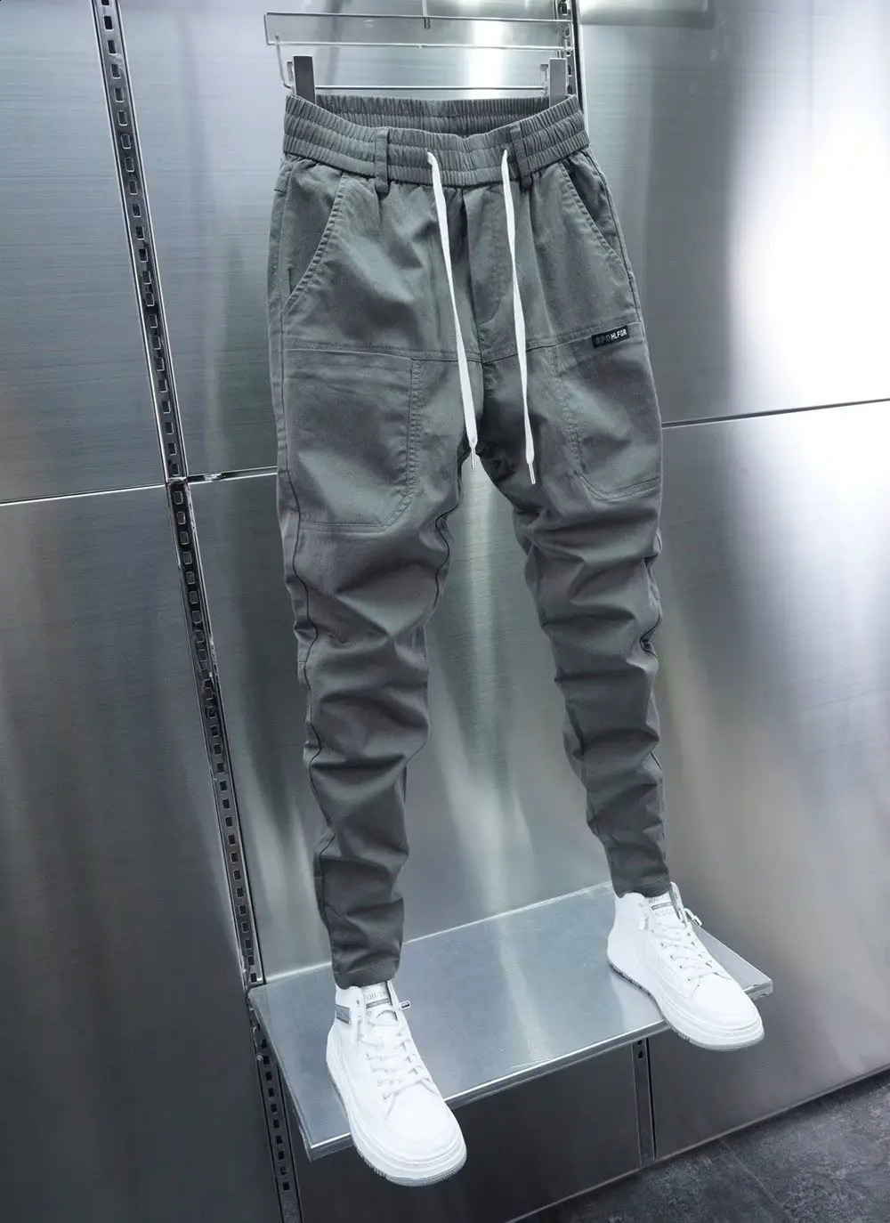 Cargo Pants Men Streetwear Cotton Joggers Hip Hop Fashion Sweatpants Male Casual Harem Trousers Summer Harajuku Pants Men Women 240816CJ