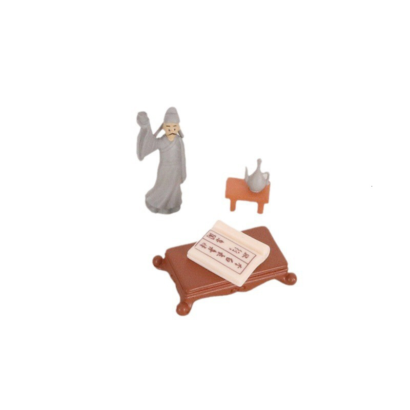 Poetic Li Bai Figurine - Unique Horticultural Landscape Accessory Featuring an Elegant Literary Icon