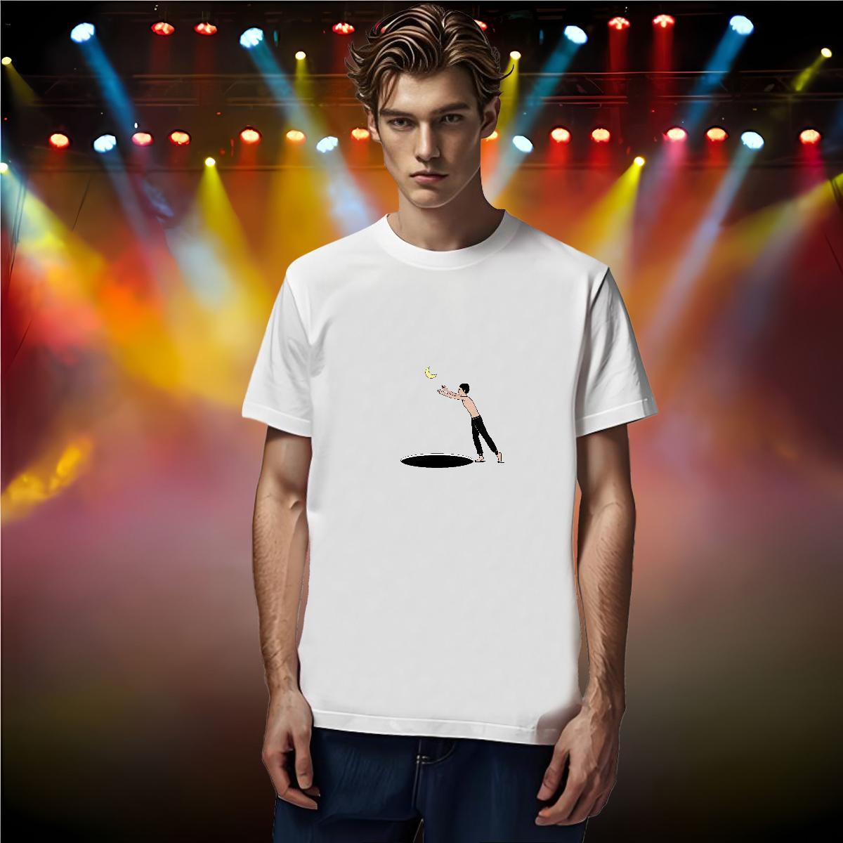 Designer Man T Shirts 100% Cotton 230g portrait Daily Wear Skull Short Sleeve O-Neck Men Tops Tees Fashion Clothes