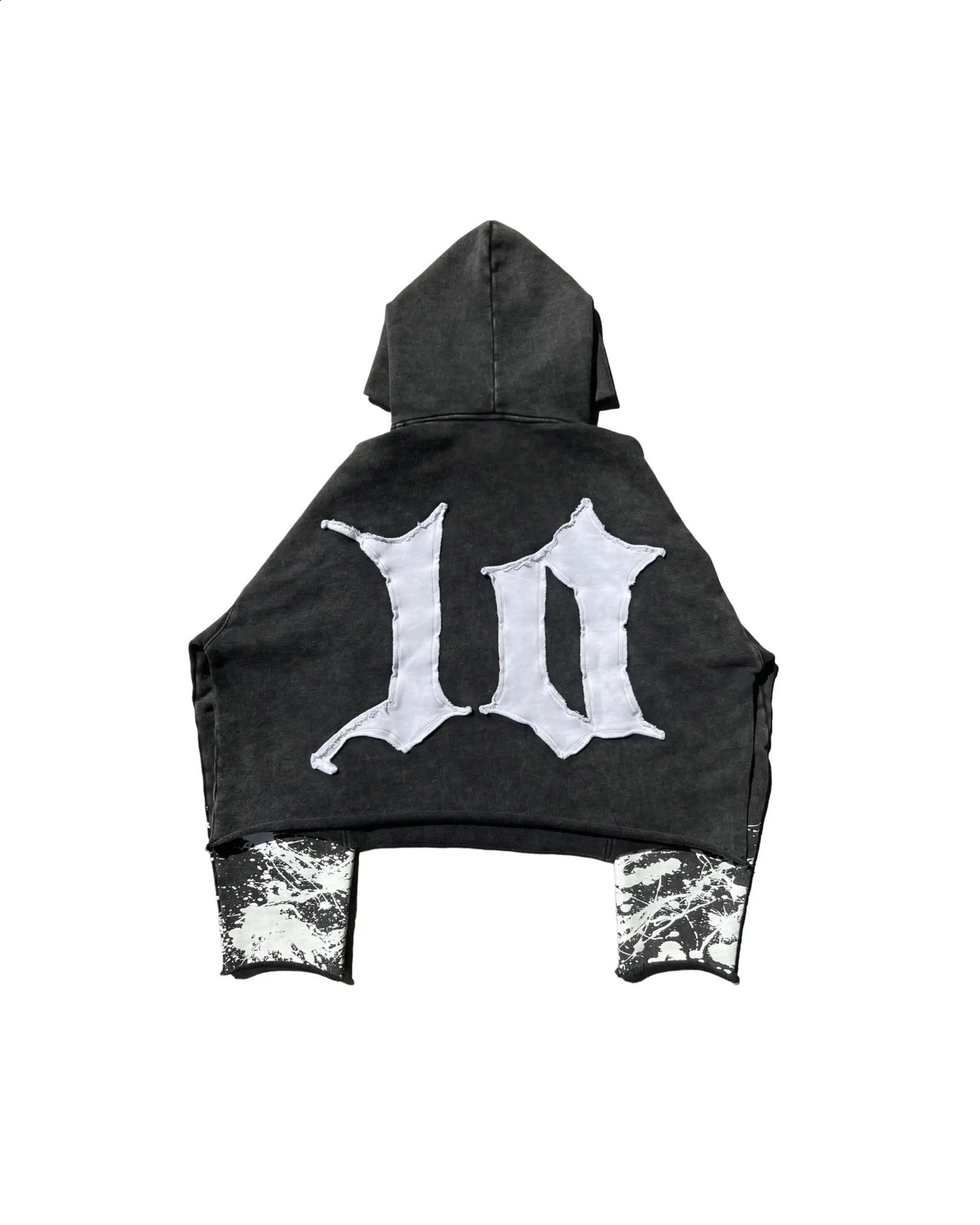 Streetwear Tenthseries Hoodies Y2K Clothing Harajuku Hip Hop Alphabet Patch Retro Super Dalian Sportswear Mens Zipper 240816