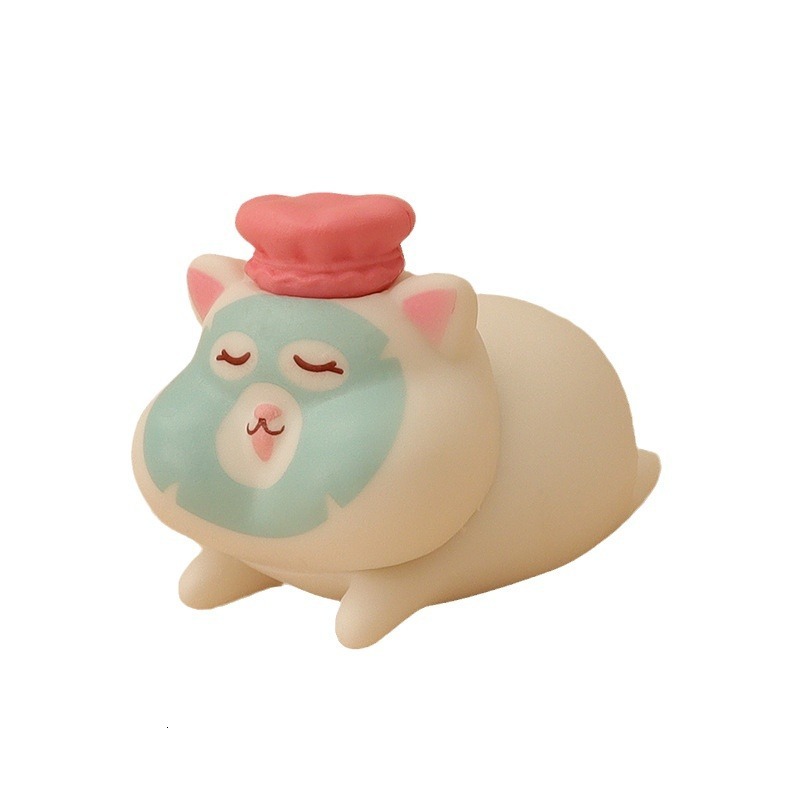 Cartoon cute apply facial mask kitten mini mobile phone kiwi fruit juice cup baby home accessories desktop knickknacks