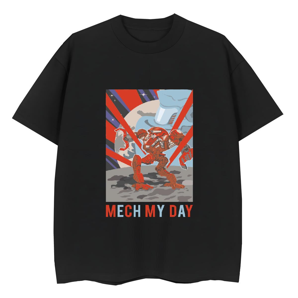 Wholesale T Shirt For Man 230g 100% Cotton technology Sports Casual Anime Crew Neck Men Tees Custom Tops