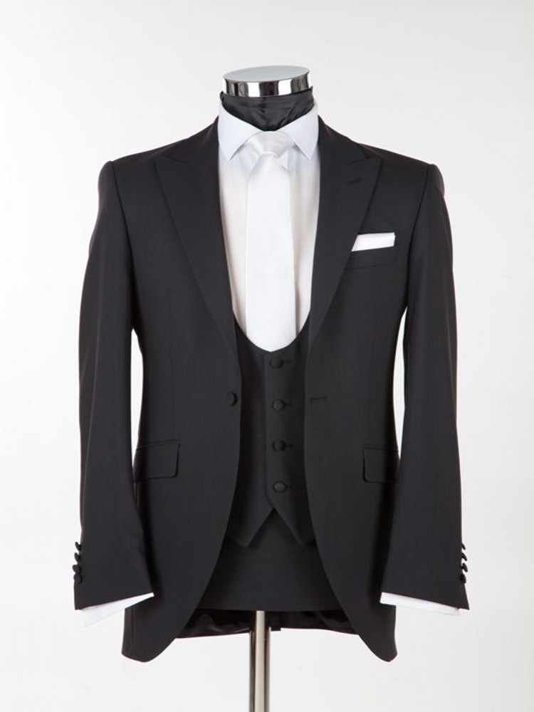 Real Photo Groom Tuxedos Customize Men Wedding Clothes Prom Dinner Business Suits Blazer Waistcoat Trousers Sets