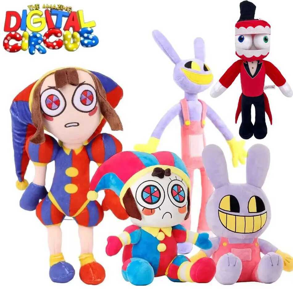 The Amazing Digital Circus Pomni Jax Plush Cartoon Plushie Toys Theater Rabbit Doll Stuffed Toys Children Christmas Kids Gifts Y240817