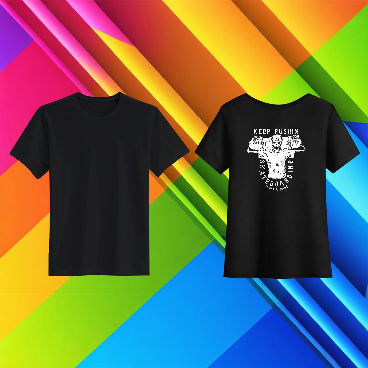 Loose Fit T-Shirts for Men 100% Cotton 230g skull Sport Anime Breathable Tshirt for Man Woman Classic Casual Tops Tees