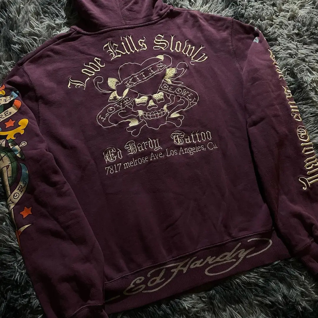 Winter Hoodie Y2k Clothes Women Sweatshirt Korean Anime Aesthetic Retro Harajuku Pattern Printed Long Sleeved Pullover Hip Hop 240809