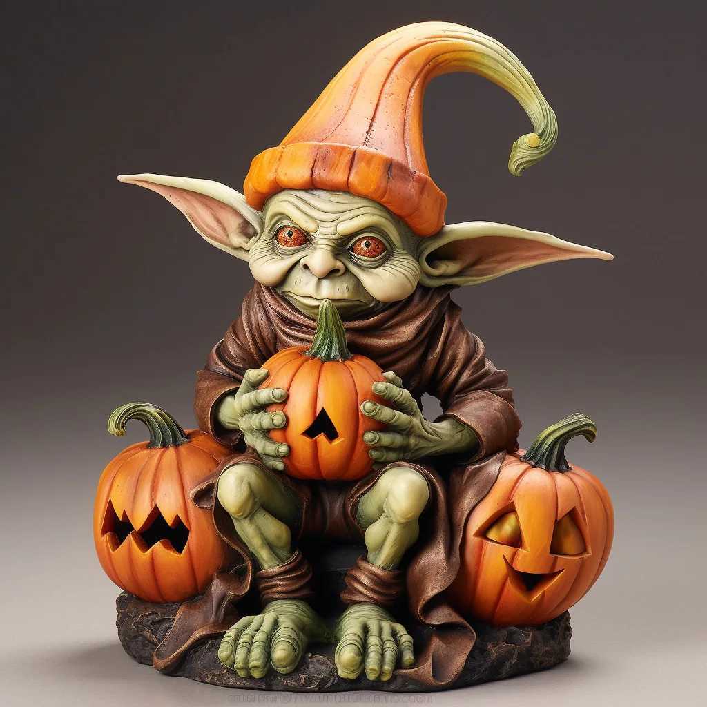 Halloween Pumpkin Alien Outdoor Furniture Halloween Decoration Original Resin Craftsmanship Discounts 2022 New ProductsX240817