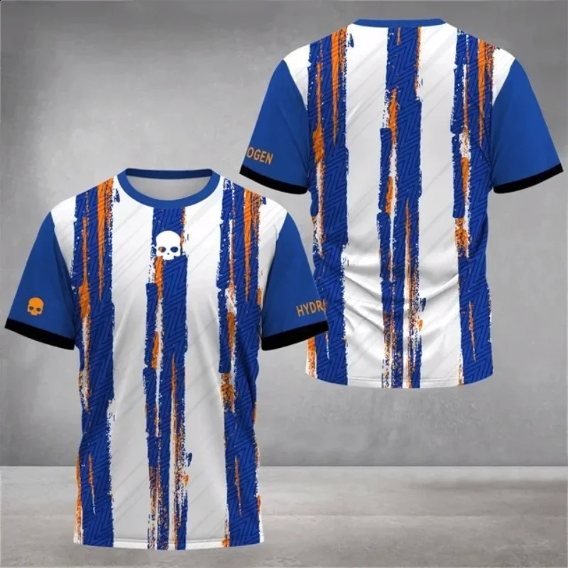 Badminton Padel Tennis Sports Mens TShirt Oversized T shirt for Men Clothing QuickDrying Short Sleeve Tops Tee 240816