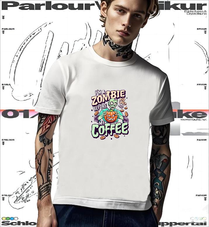 Wholesale T Shirts Men 230g Pure Cotton skull Casual Beach Anime Print Breathable Short Sleeve Men Tops Tees Fashion Casual Polos