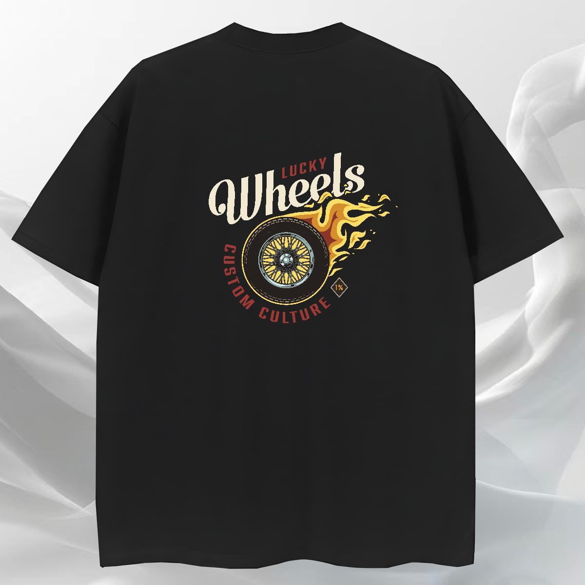 Unisex Men T Shirts 100% Cotton 230g tool Anime Printing Street DIY Printed Short Sleeve Soft Men Clothes T-Shirt 2024 Summer Wear