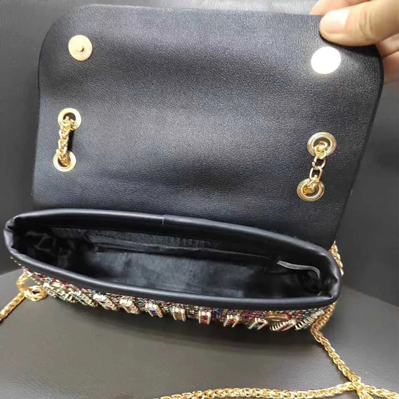 2024 Chain Crossbody Bag Diomand Purse Well Made Evening Party Bags Bolsas For Women 240816Z