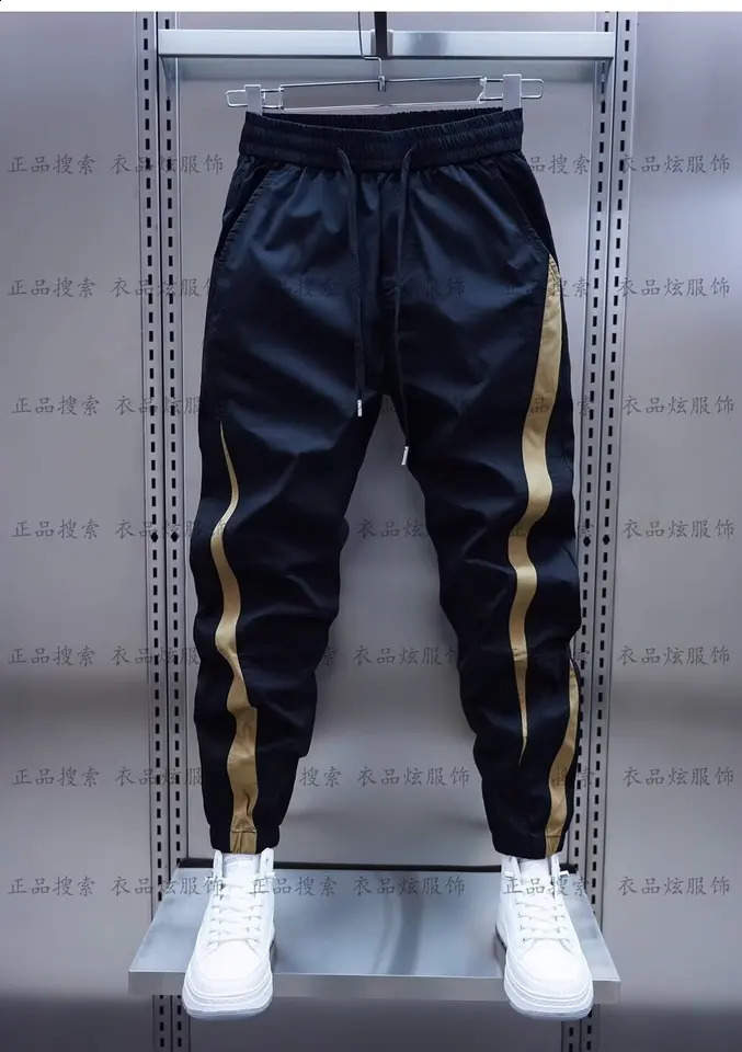 Cargo Pants Mens Thin Oversize Clothing Outdoor Hiking Versatile Work Wear Black Joggers Cotton Casual Male Trousers 240816