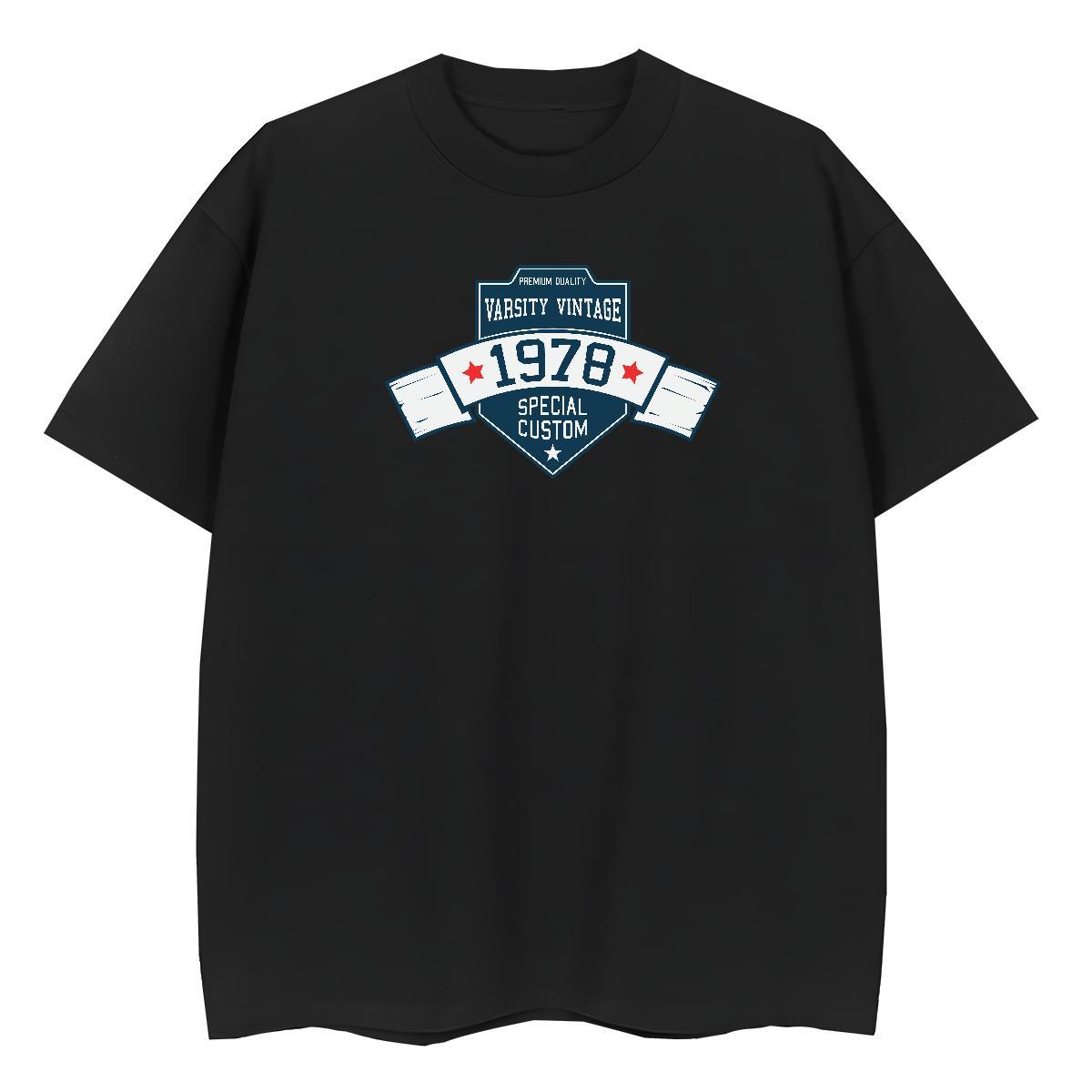 Classic T Shirts Men 230g Pure Cotton letter Anime Printing Street DIY Anime Crew Neck Couples T Shirts 2024 Designer Tees