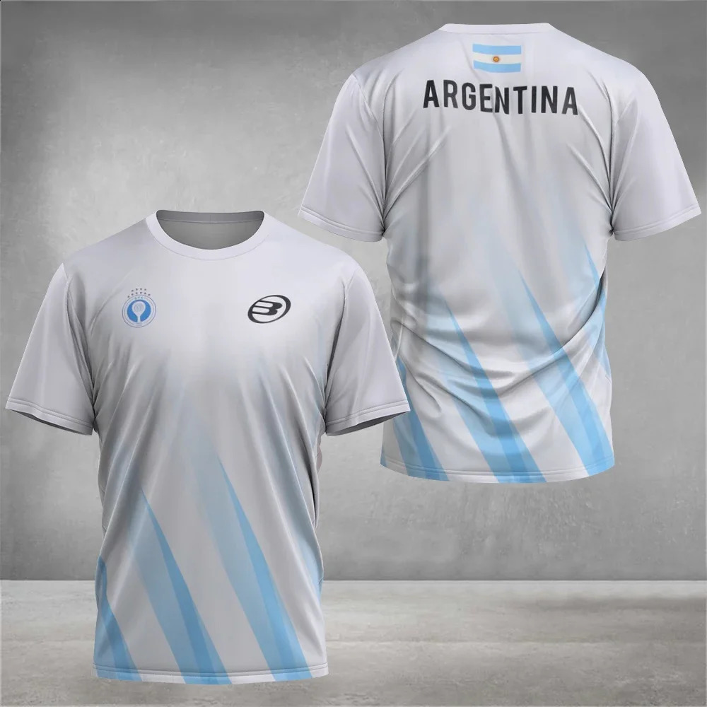 2024 Padel Element Print Quickdrying Short Sleeve Mens Tennis Breathable Wear Ultrathin Fitness Tshirt Casual Top 240816