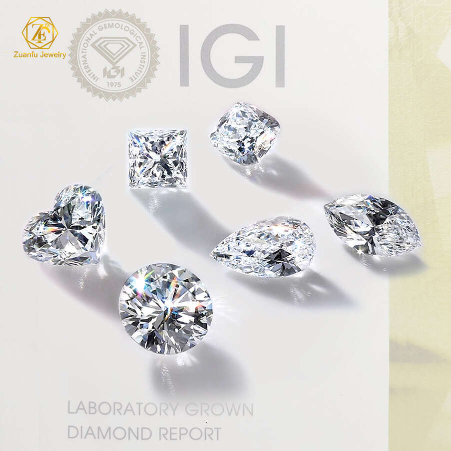 piercing jewelry 6 prongs set lab grown stud in white 14K women earrings 0.5ct 1ct Lab diamond ear studs