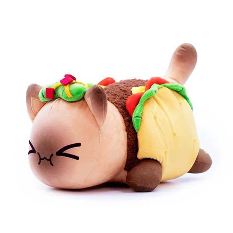 Cute Meows Aphmau Plush Doll Aphmau Mee Meow Food Cat Coke French Fries Burgers Bread Sandes Sleeping Pillow Children Gifts Y240817