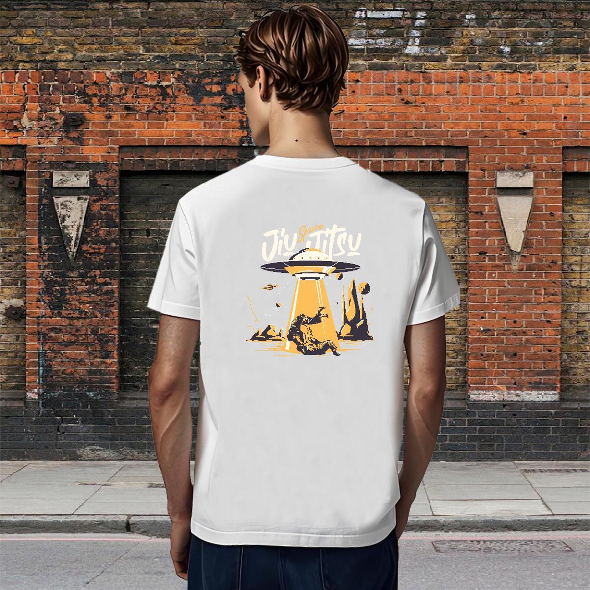 Cool Design Man T Shirts 230g Pure Cotton ET Daily Outfit Oversized 4XL Breathable Short Sleeve Men Tshirts Customized Clothes
