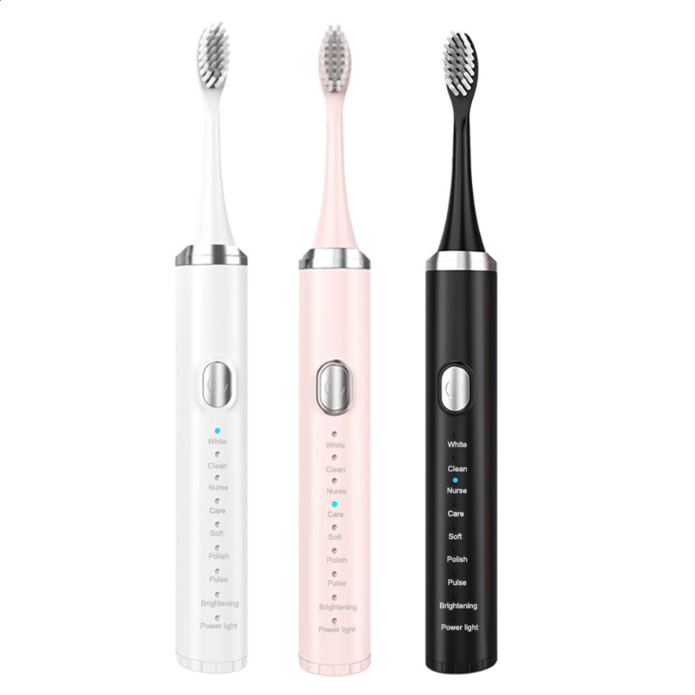 8-speed 4-stroke sonic electric toothbrush USB smart adult soft bristled toothbrush Tiktok waterproof toothbrush