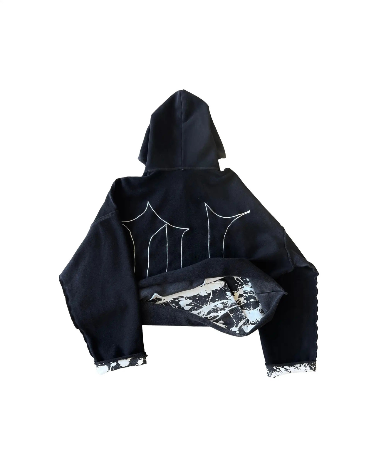 Streetwear Tenthseries Hoodies Y2K Clothing Harajuku Hip Hop Alphabet Patch Retro Super Dalian Sportswear Mens Zipper 240816