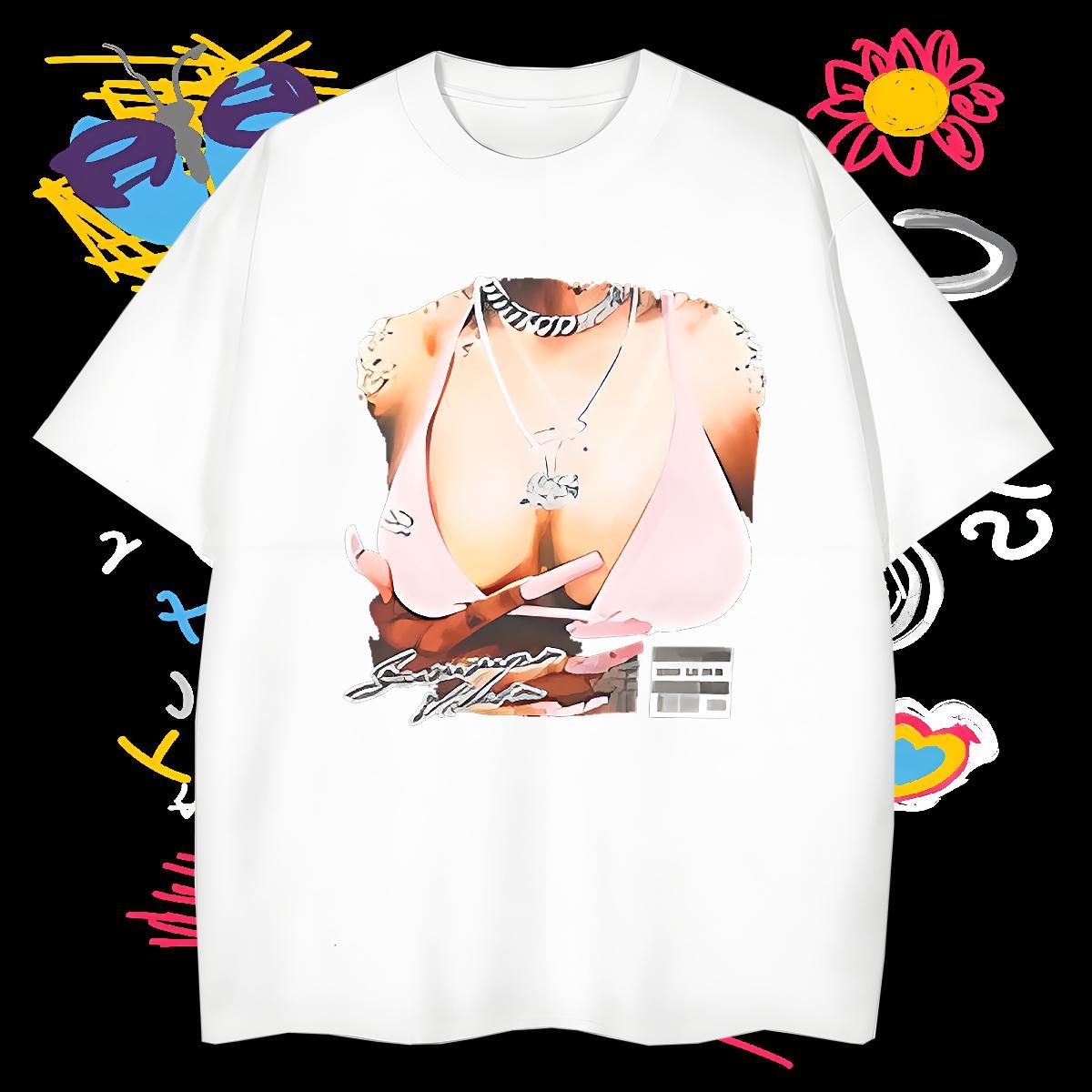 High Quality T Shirts Men 100% Cotton 230g chest Hip Hop Customized Print Pure Cotton Couples T Shirts Fashion Designer Tshirts