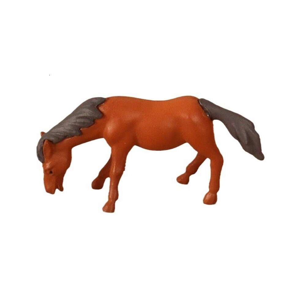 Micro Landscape Potted Plants Creative Mini Pony Plastic Crafts Home Decorations Desktop Ornaments