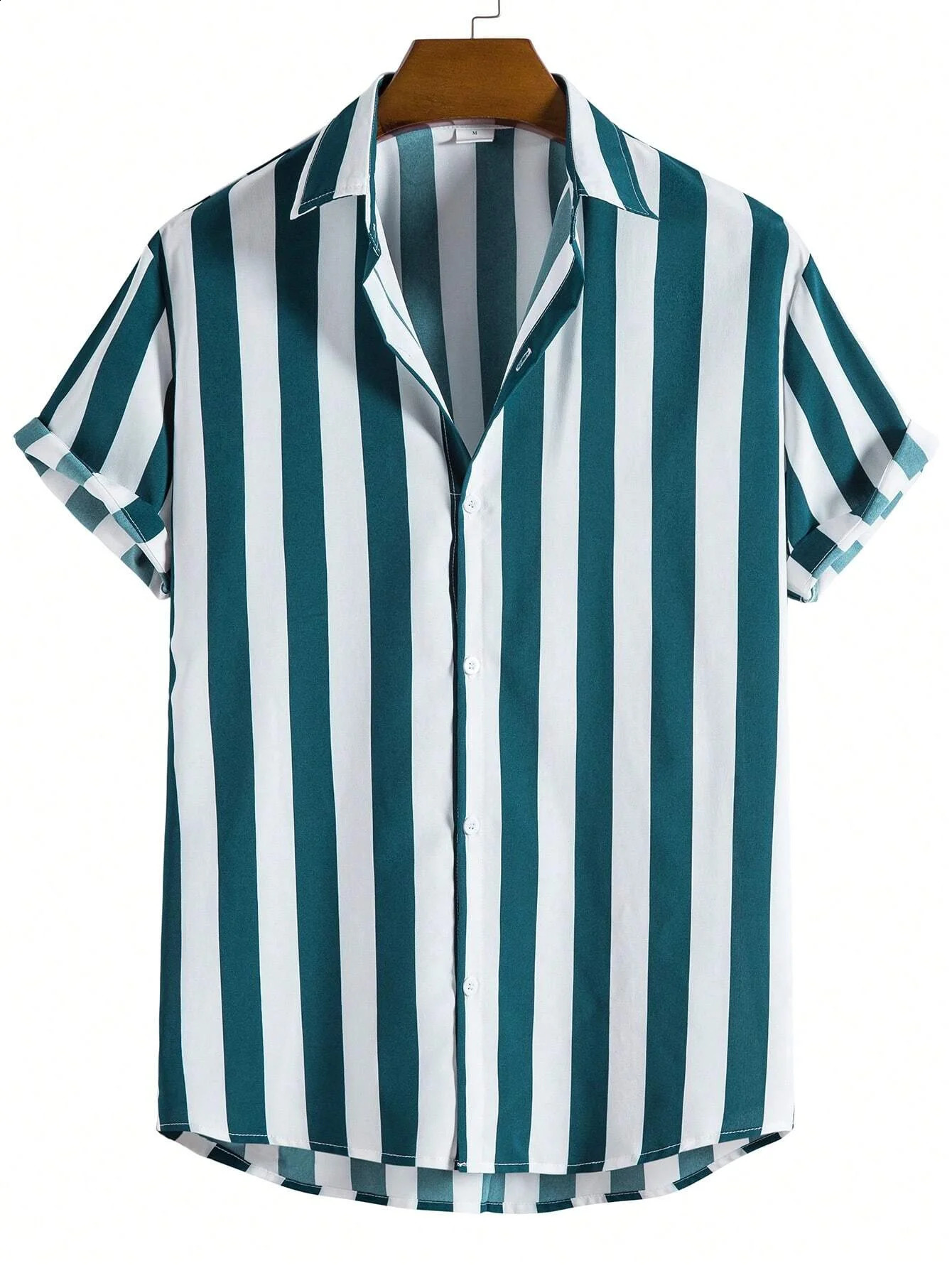 Simple Stripes Graphic 3D Print Mens Shirt Summer Clothing Vertical Shirts Short Sleeve Streetwear Loose Casual Hawaiian Shirts 240816