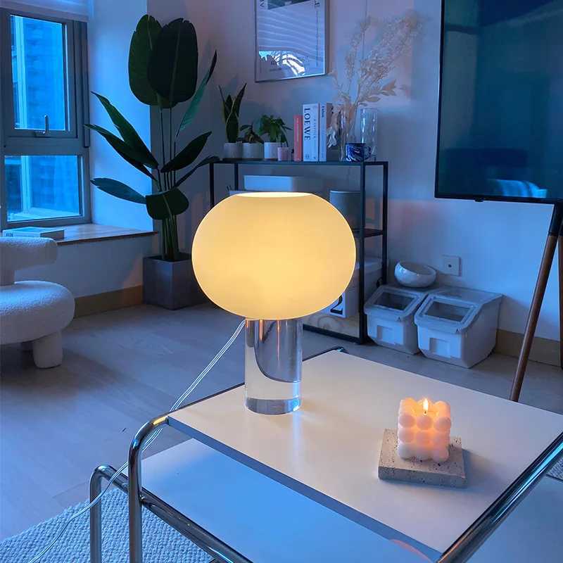 Buds desk lamp retro glass lamp designer Foscarini lamp for bedroom living room study room bedroom decoration home interior lighting W240816