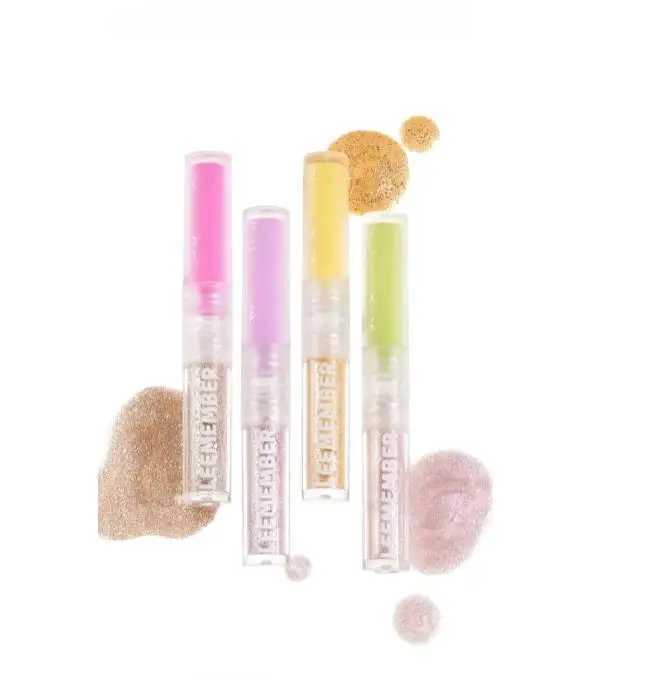 LEEMEMBER Hard Candy Series Dopamine Make-up Liquid Fine Diamond Eye Shadow Double Texture Effect Eyeshadow Brighten MakeupCL240812