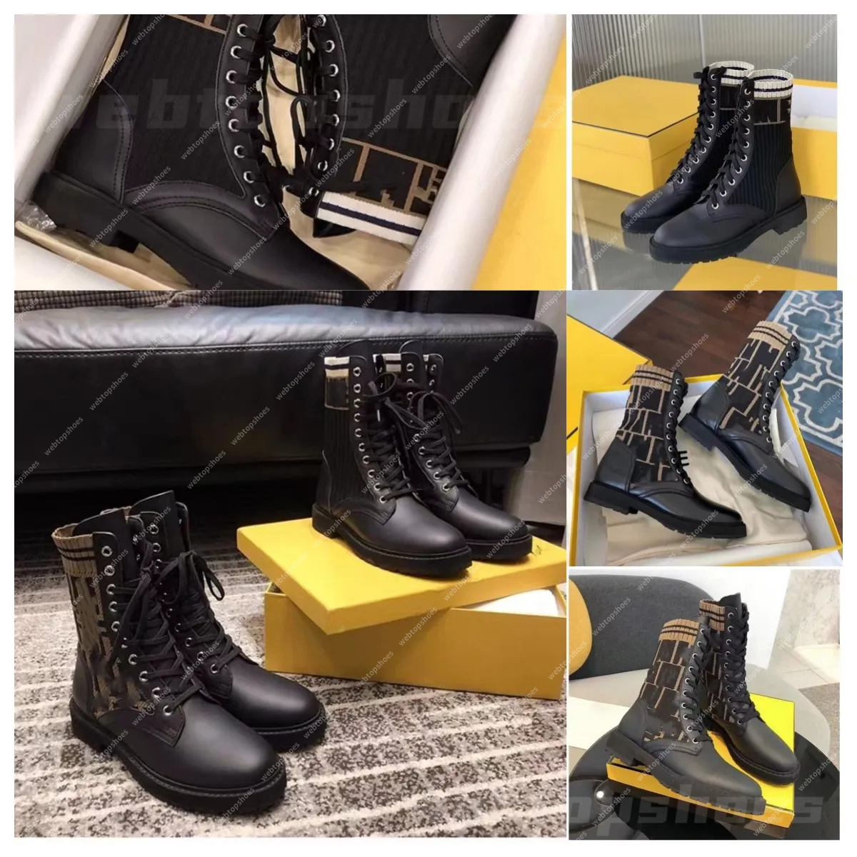 Designer Women Boots Over The Knee Boots Winter Ankle Boot Adjustable Straps Canvas Zipper Laces Shoes Ladies Sexy High Boot genuine leather martin boots