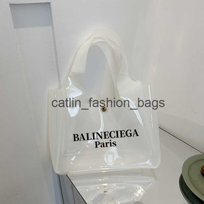 Fashion-Forward Single Shoulder Carryall for Ladies Elegant Clear Tote Bag Design for Everyday Use caitlin_fashion_bags H240819 TQHI