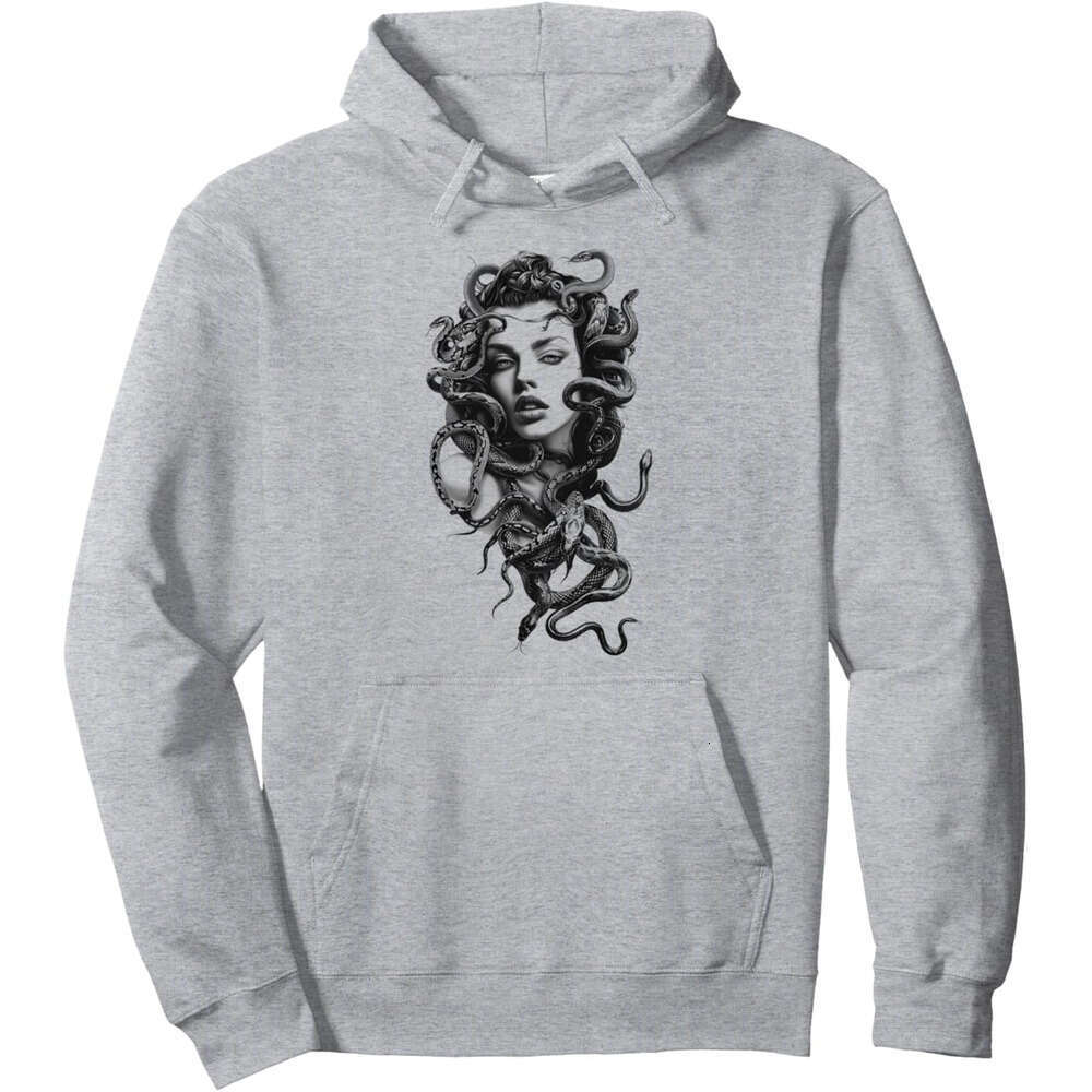 Hoodie for Mens Womens Medusa Snake Gorgon Greek Mythology Halloween Pullover Hoodie Hoodies sweatshirt pullover jacket Long sleeve 2025