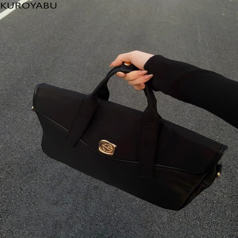 black top handle handbag for women messenger bag large capacity womens shoulder casual cross shaped wallet 240817
