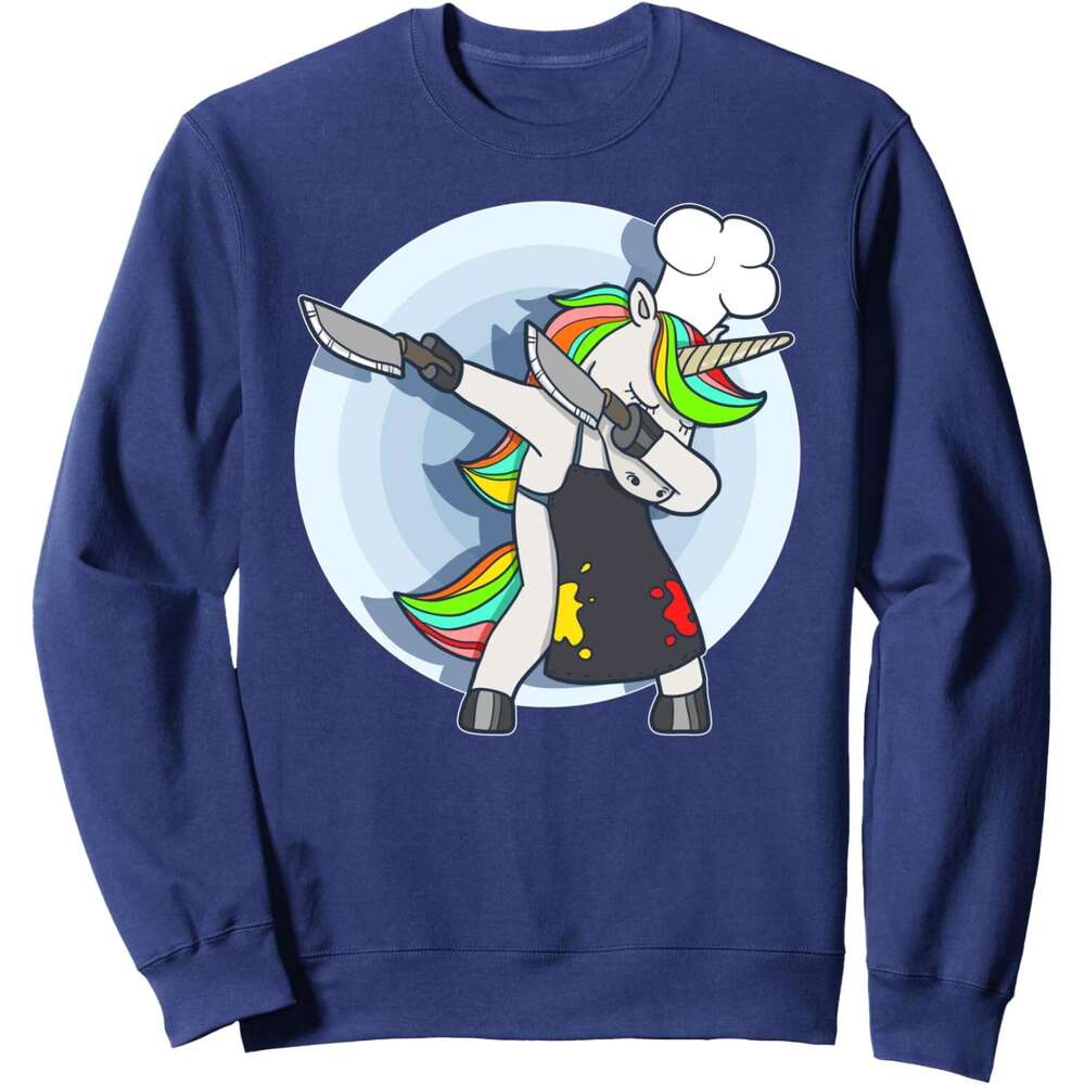 Long Sleeve Shirts For Men Sweatshirt Unicorn Dabbing Greatest Chef Cooking Funny Gift Sweatshirt T Shirt Graphic Tee Streetwear Casual Tops Clothes s
