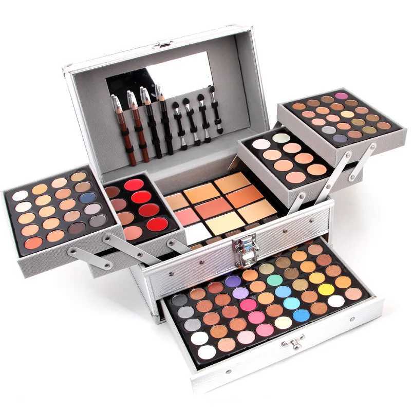 Full 49/190 color makeup box used for female eye shadow eye shadow powder lipstick eyeliner concealer makeup kitW241212