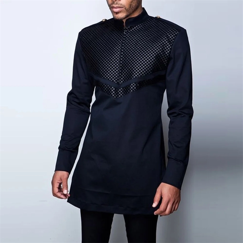 Style Mens Tanning Simple Style Long-sleeved Ethnic Style Suits Arabian Dubai Abaya Middle East Mens Casual Suits M-4XL 240816