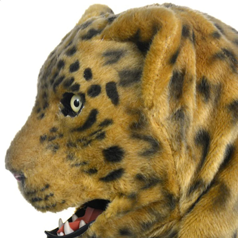 Leopards wear mouth masks at Halloween carnivals and parties for fun and celebration 240819
