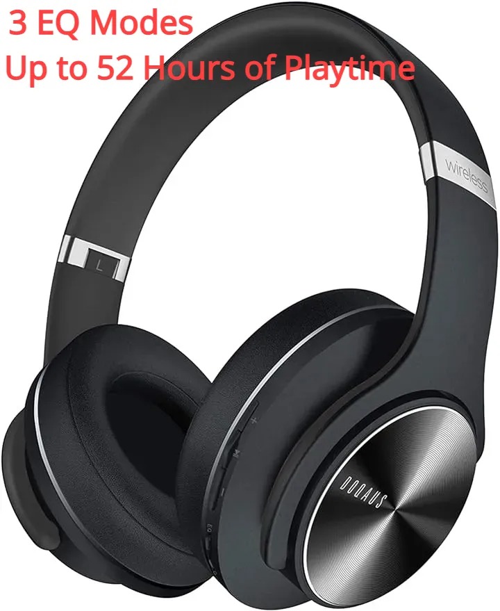 Wireless Earphones Bluetooth Noise Cancelling Beat Headphone Sports Headset Head Wireless Mic Headset11 Bluetooth Headphone Sound Quality with 3 EQ Mo