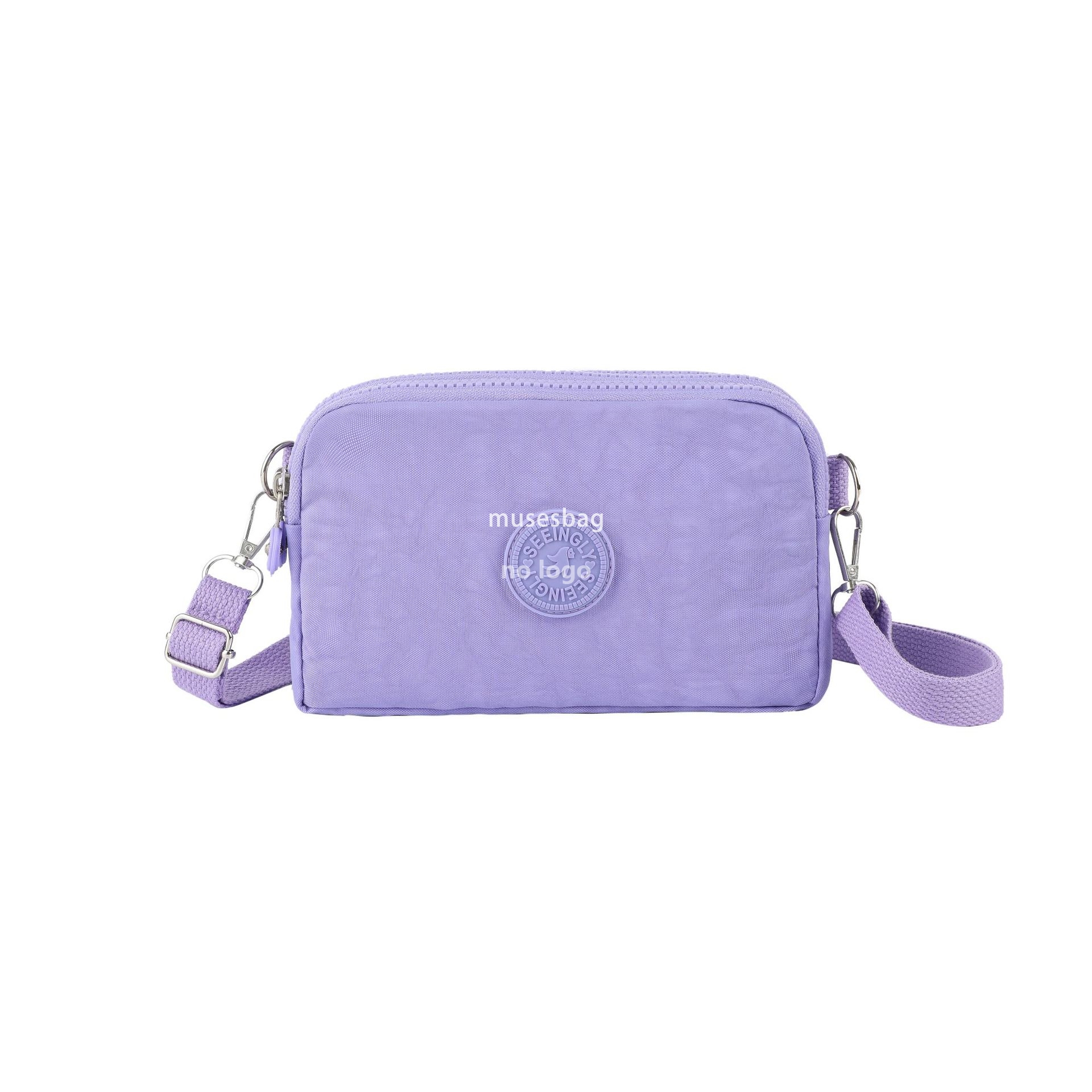 Foreign trade crossbody phone bag new simple gift cross-border nylon waterproof mobile phone bag wholesale
