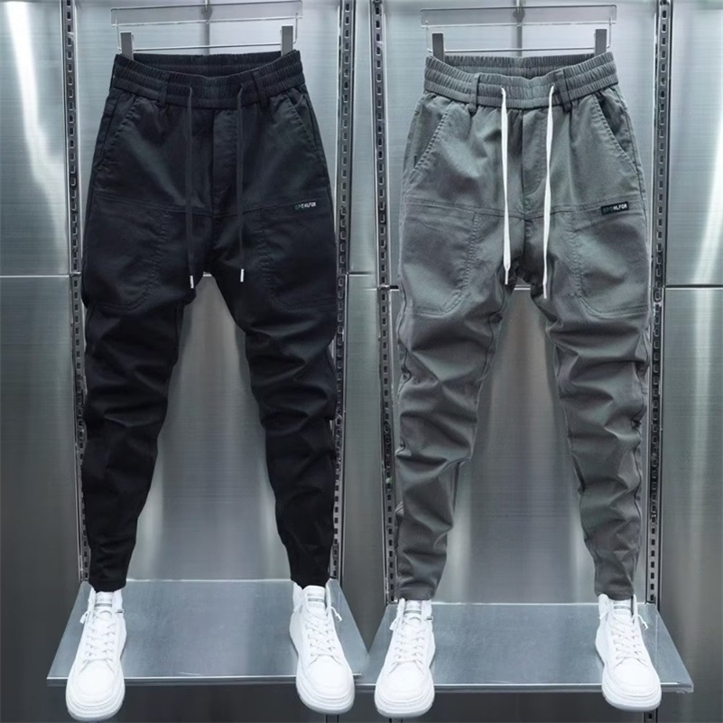 Spring Autumn Mens Trousers Janpan Fashion Streetwear Joggers Pants Men Casual Men Clothing Elastic Waist Sweatpants Men 240816CJ