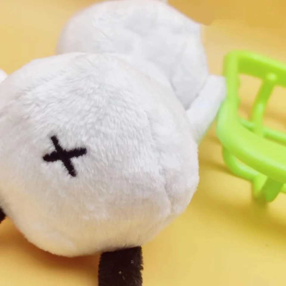 Cute cartoon duck doll keychain duck goose plush duck cute animal car bag accessories girl W240817