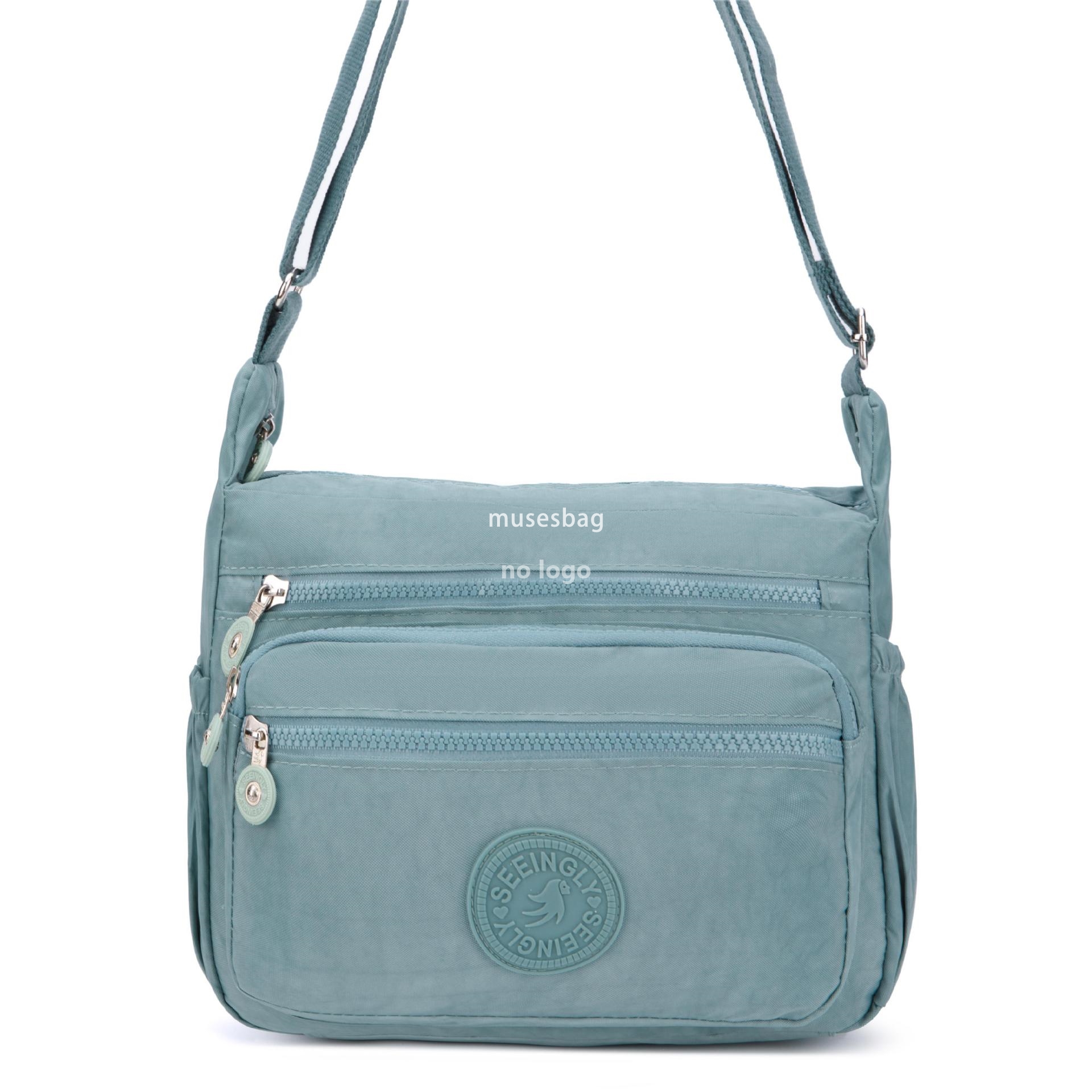 Foreign trade crossbody bag simple all-in-one travel large capacity waterproof multi-functional nylon crossbody bag wholesale