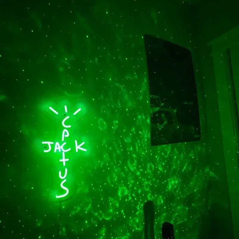 CACTUS JACK Neon Sign Light Home Decor Custom Led Light Decoration Hand Crafted Wall Hangings Housewarming Gift Birthday Gift Y240817