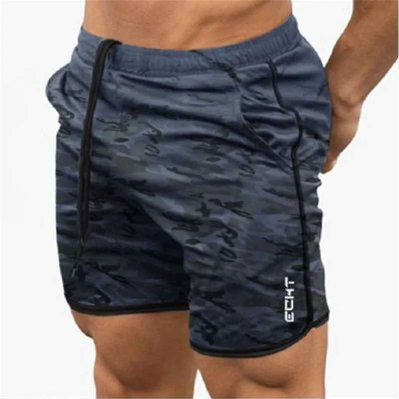 ECHT Summer Running Shorts Men Sports Jogging Fitness Shorts Quick Dry Mens Gym Men Shorts Sport gyms Short Pants menXJ250213