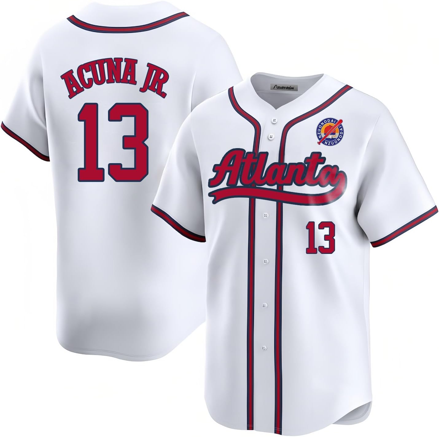 Mens/Youth Red and White Baseball Stitched Jerseys Custom Jerseys