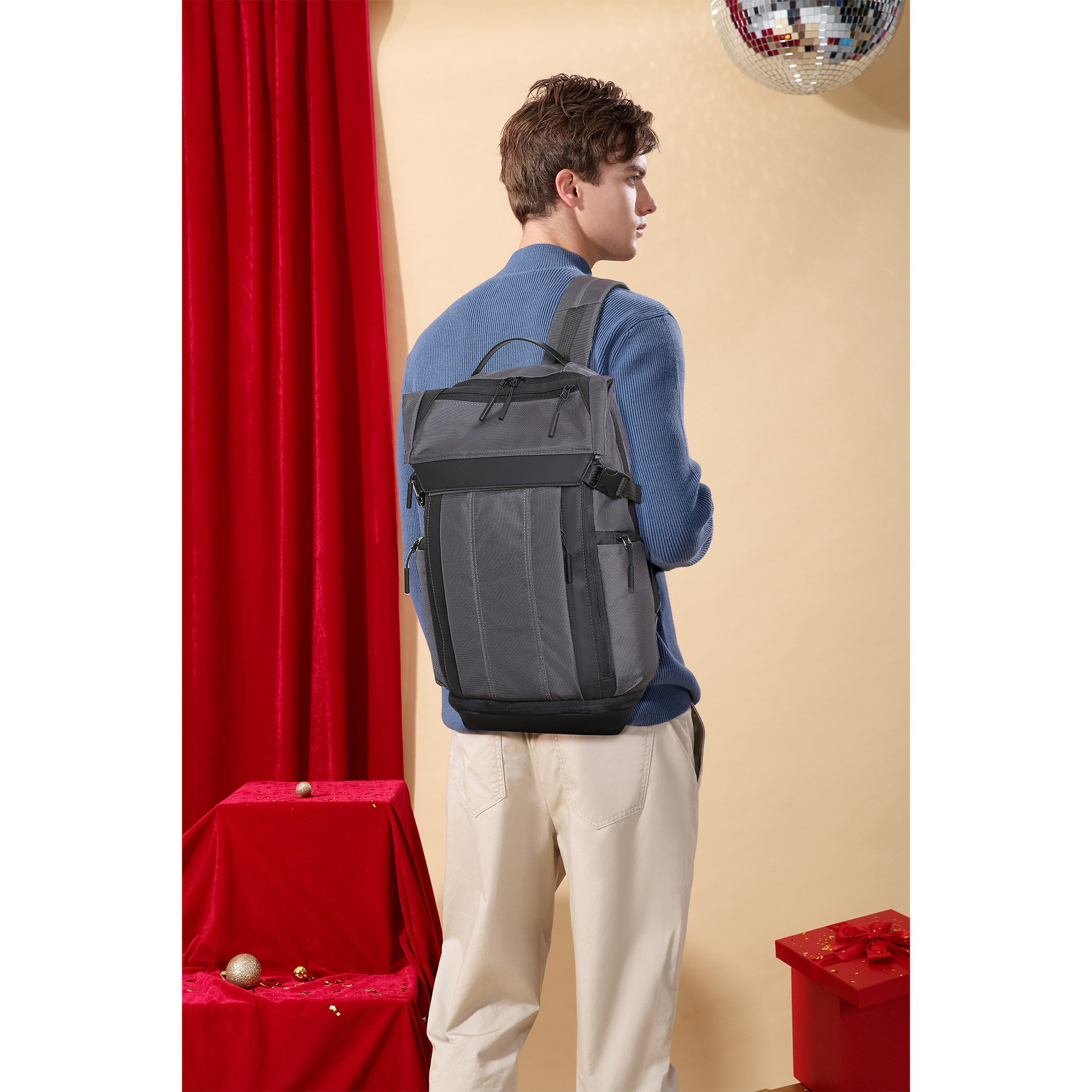 New backpack men's leisure business backpack travel large capacity backpack backpack Student backpack