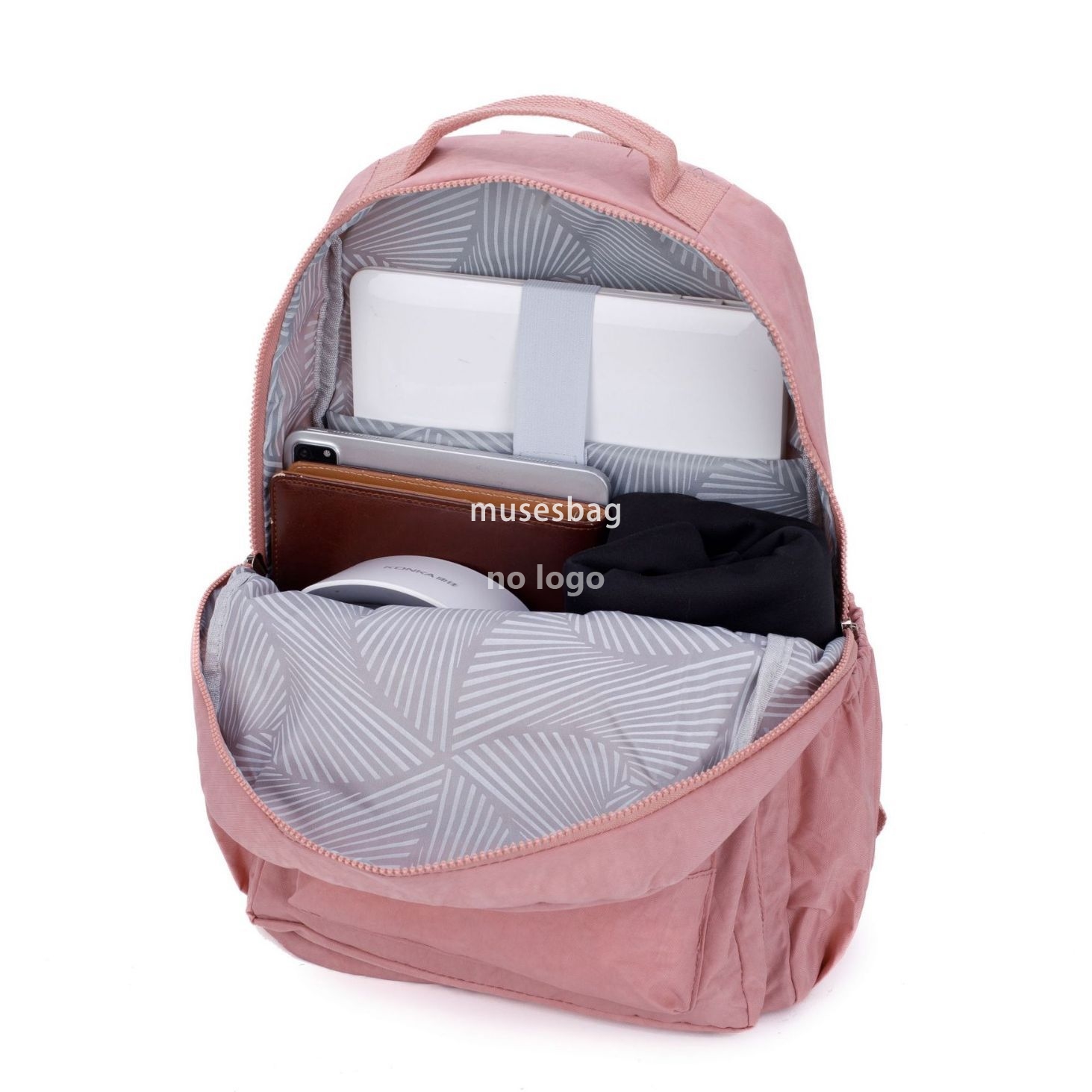 High quality simple atmosphere backpack new leisure style school season large capacity backpack foreign trade backpack nylon wholesale